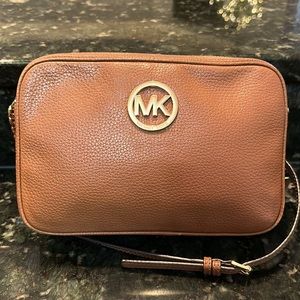 Michael Kors Large Leather Crossbody Bag